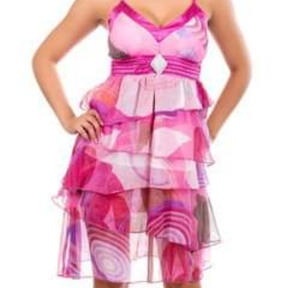 Brand new chiffon sun dress